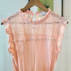 Size extra large purple snow pink blush dress